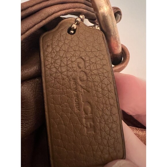 Vintage Coach Parker Shoulder Bag Leather Brown - Picture 2 of 10